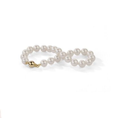 657707 Akoya Pearl Bracelet with a 14KT Gold Clasp