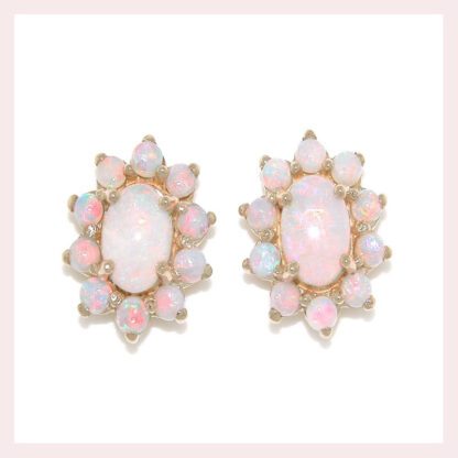 Opal Earrings in 10KT Gold