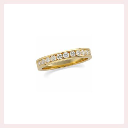 Diamond Eternity Band in 14KT Gold