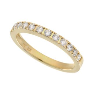 436920B-Y Diamond Wedding Band in 14KT Yellow Gold