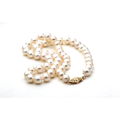 6572004 20" Pearl Necklace with 14KT Gold Clasp