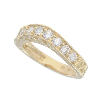 4685B Band for Wedding Set 14KT Yellow Gold
