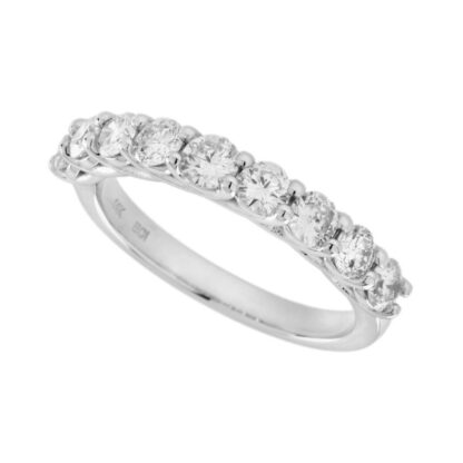 5257B Diamond Band in 14KT White Gold