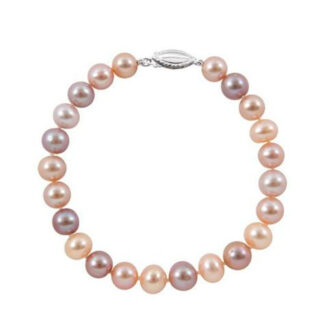 657709M Cultured Pearl Bracelet in 14KT White Gold
